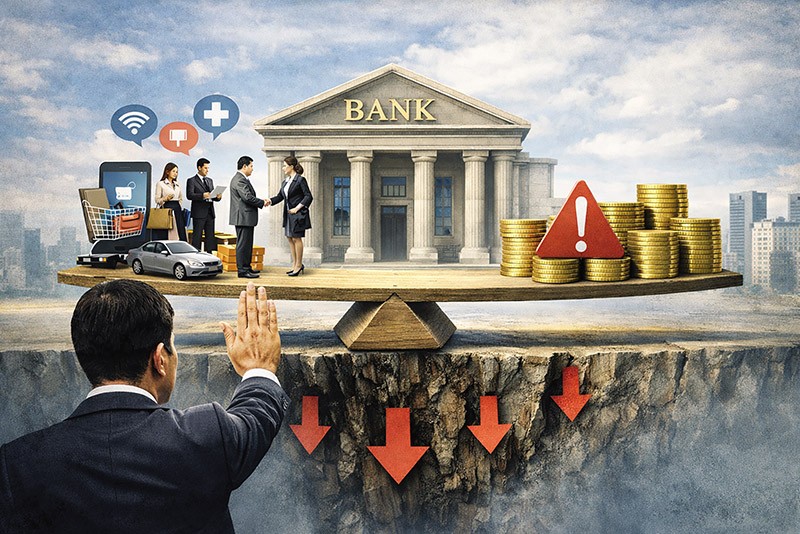 Mở rộng hệ sinh thái mang lại cơ hội tăng trưởng, nhưng đòi hỏi ngân hàng phải thiết lập “hàng rào” ngăn rủi ro với công ty mẹ. Ảnh: P.V