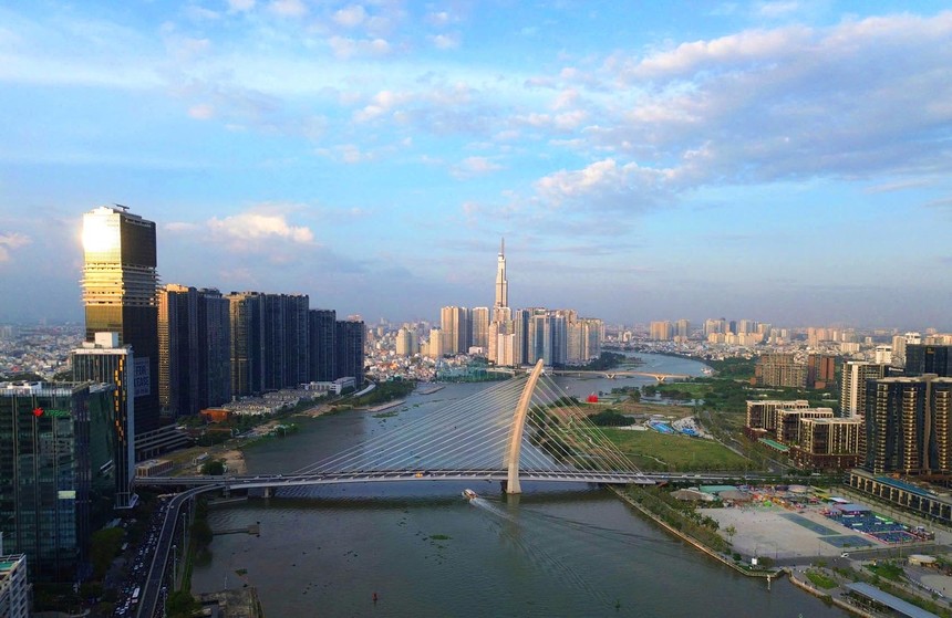 Tăng trưởng quý I/2026 của TP.HCM đạt 8,27%, là mức cao nhất cùng kỳ trong 5 năm trở lại đây. Ảnh: Lê Toàn.