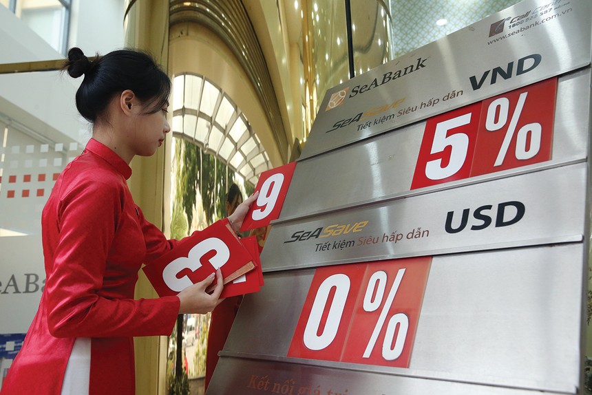 Tại SeABank, lãi suất tiền gửi kỳ hạn 12 tháng đạt 9%/năm cho khoản tiền gửi từ 800 triệu đồng trở lên