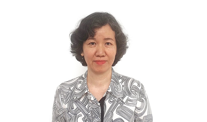 Bà Nguyễn Thị Mai Hạnh, Trưởng Ban Hệ thống tài khoản quốc gia, Cục Thống kê (Bộ Tài chính) 