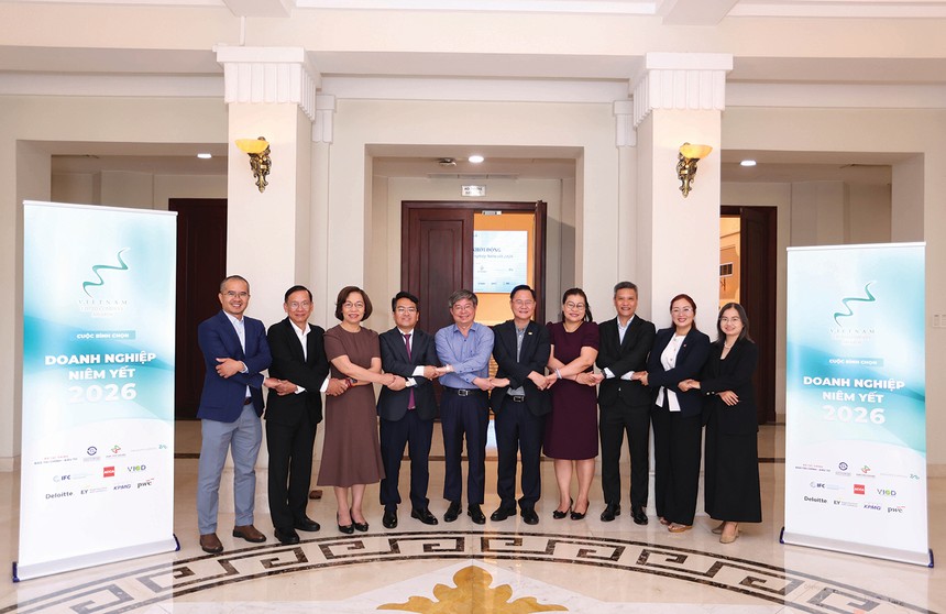 Hội thảo khởi động “Cuộc bình chọn Doanh nghiệp niêm yết 2026” diễn ra ngày 10/4 tại HOSE