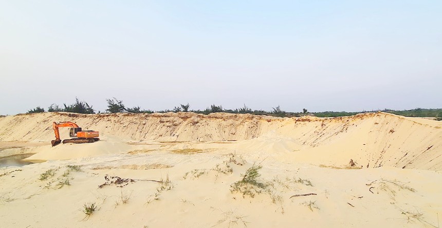 Quảng Trị là địa phương có nguồn trữ lượng cát trắng hết sức dồi dào, bậc nhất cả nước.