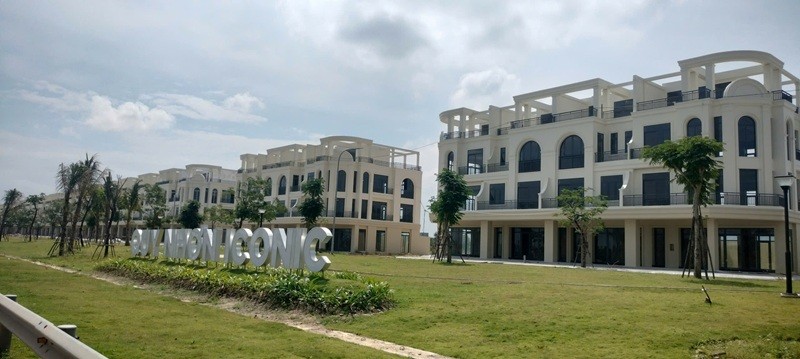 Một dự án nhà ở thương mại trên địa bàn xã Tuy Phước, tỉnh Gia Lai đang mở bán.