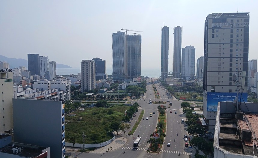 Trên địa bàn thành phố Đà Nẵng đang triển khai nhiều dự án căn hộ thương mại.