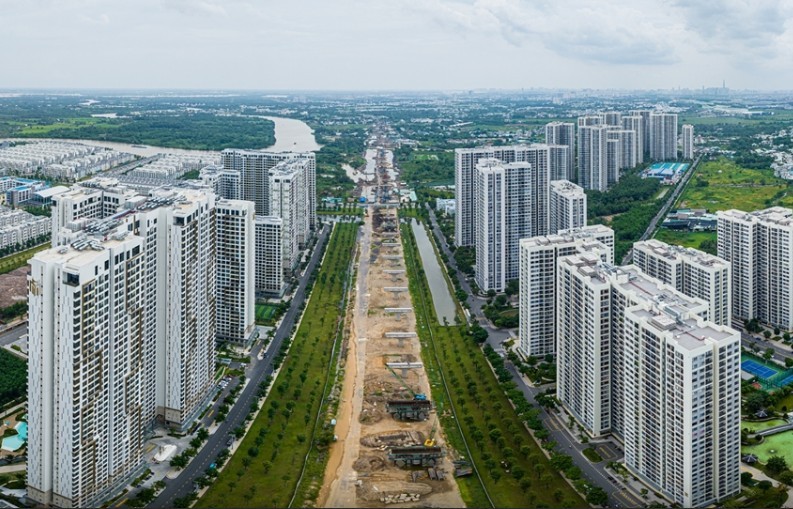 Dự án căn hộ vùng ven TP.HCM.