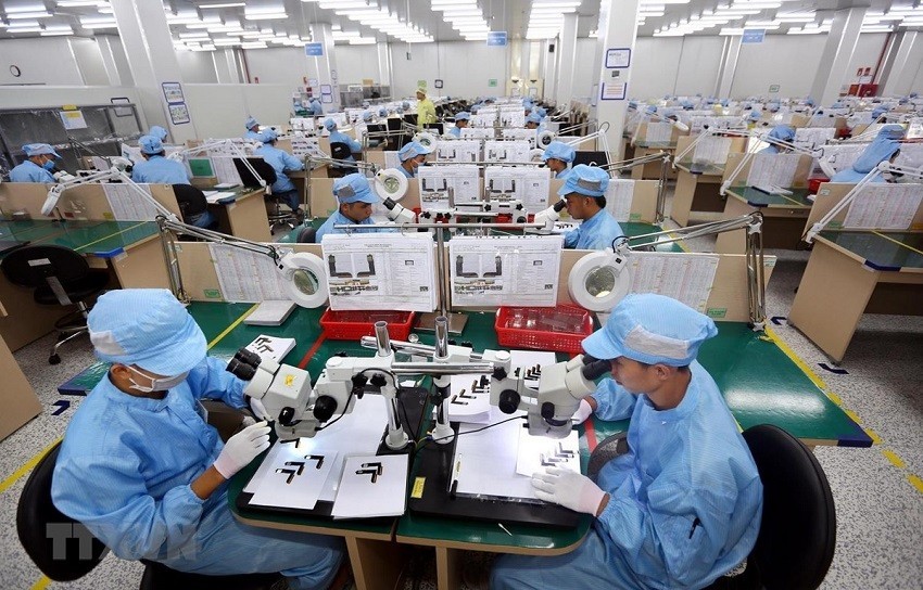 Điện tử là nhóm hàng có kim ngạch xuất khẩu lớn nhất sang Ấn Độ, đạt trên 4 tỷ USD trong năm 2025. 