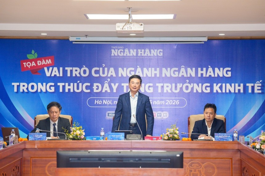 Phó Thống đốc NHNN Phạm Thanh Hà phát biểu tại Tọa đàm