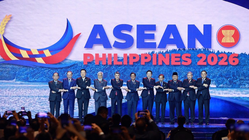 Các Trưởng đoàn tham dự Hội nghị Cấp cao ASEAN lần thứ 48. Ảnh: TTXVN.