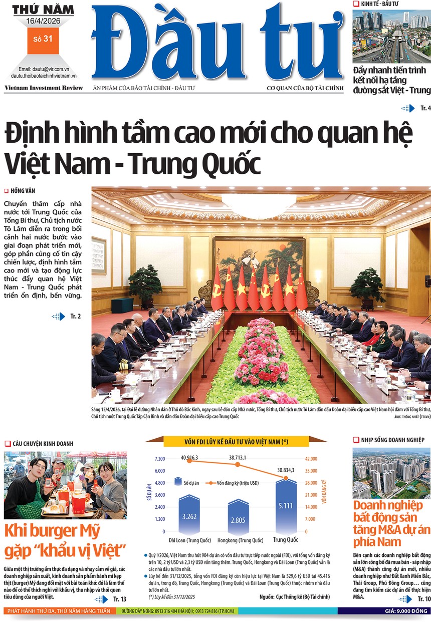 Báo Đầu tư số 31