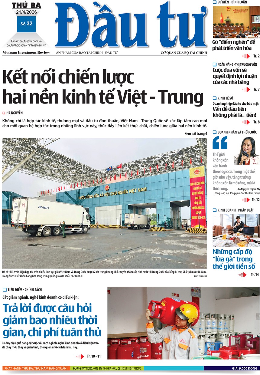 Báo Đầu tư số 32