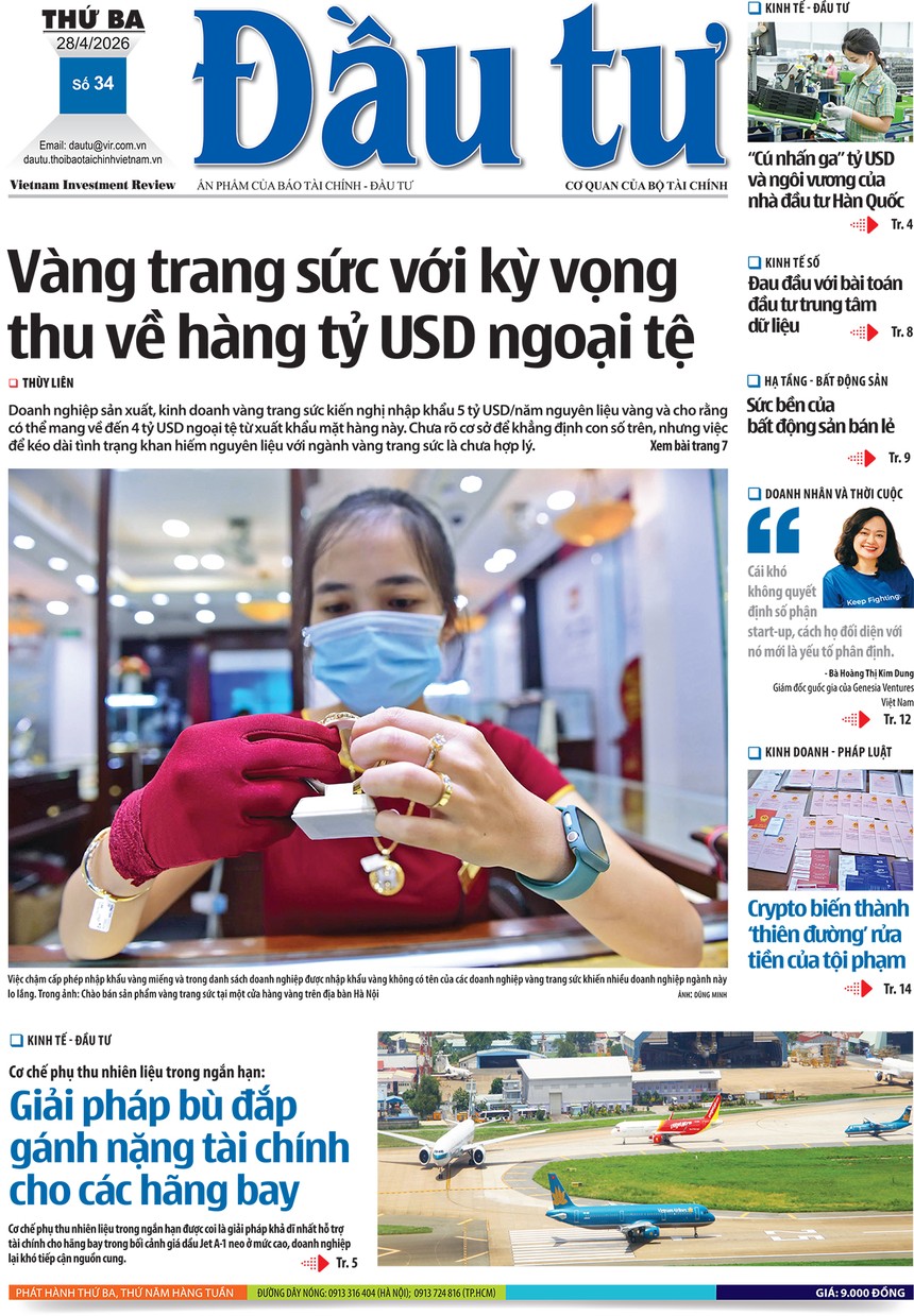 Báo Đầu tư số 34