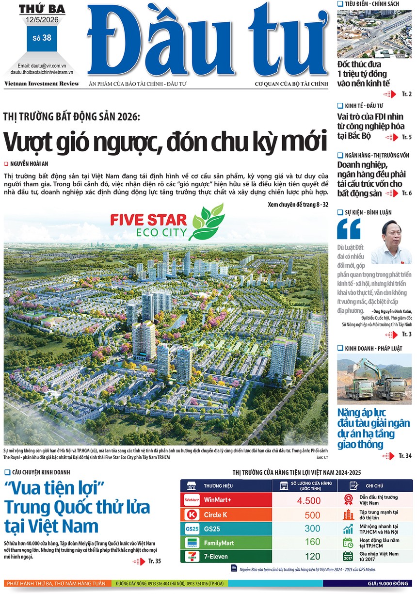 Báo Đầu tư số 38