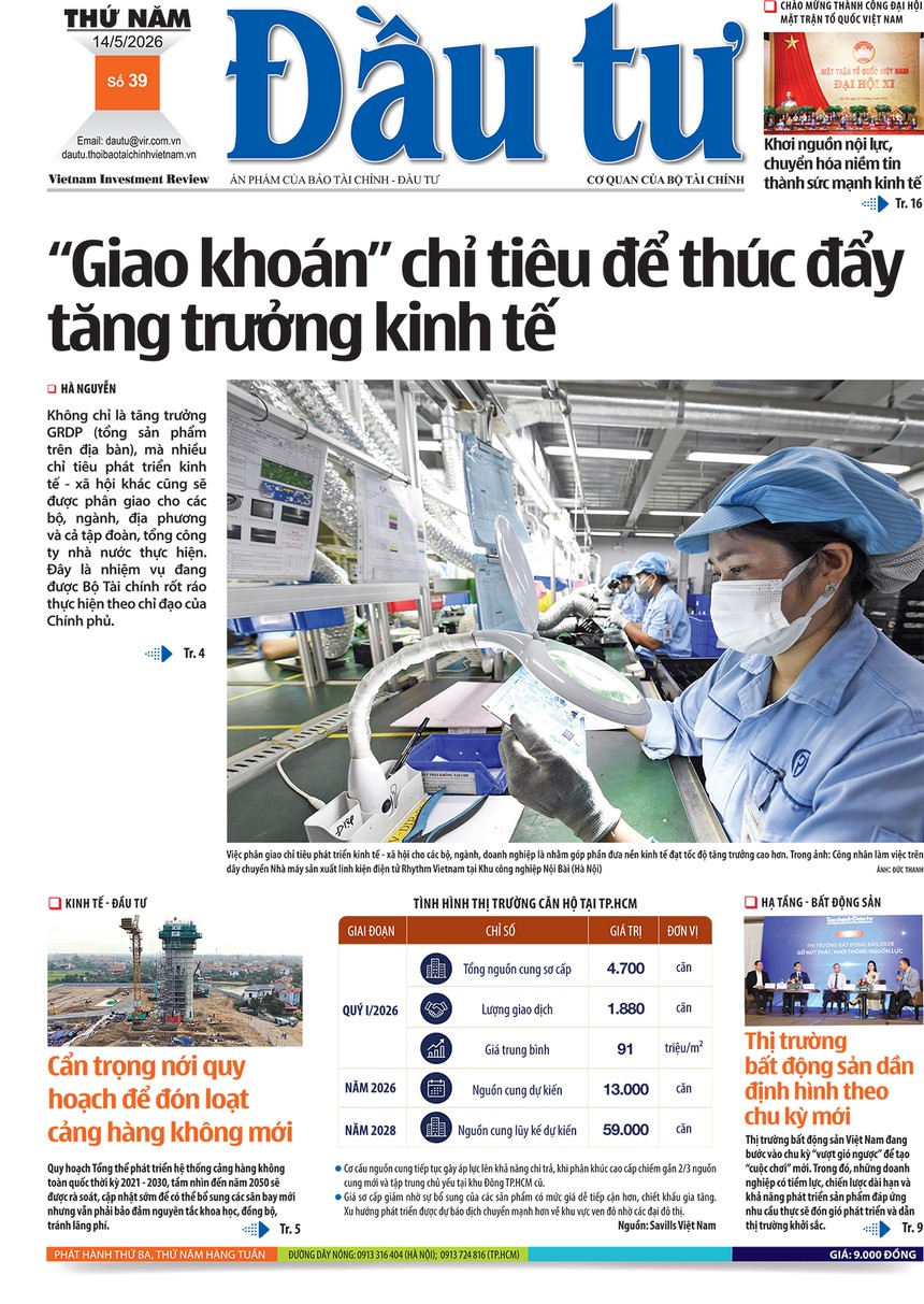Báo Đầu tư số 39
