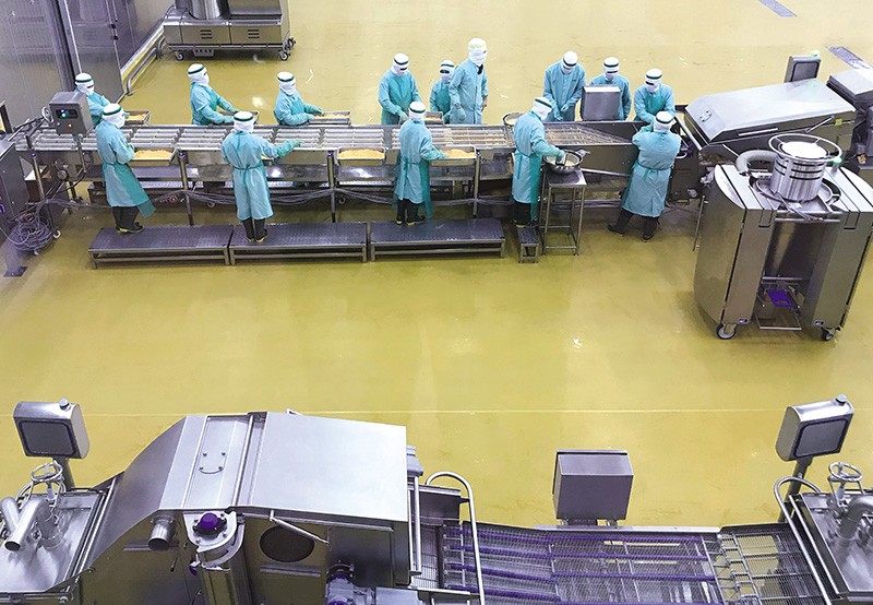 Sản xuất trong nhà máy của C.P. Group tại Việt Nam. Ảnh: Lê Toàn