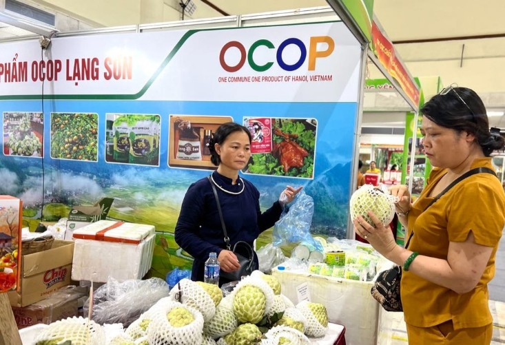 Na Lạng Sơn - sản phẩm OCOP được người tiêu dùng ưa chuộng.