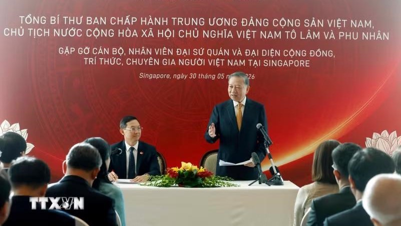 Tổng Bí thư, Chủ tịch nước Tô Lâm phát biểu. (Ảnh: Thống Nhất/TTXVN)