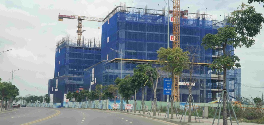 Một dự án chung cư trên địa bàn TP. Đà Nẵng.