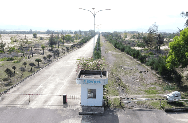 Khu công nghiệp Nhơn Hội - Khu B nằm trong Khu kinh tế Nhơn Hội. Ảnh: T.X. 