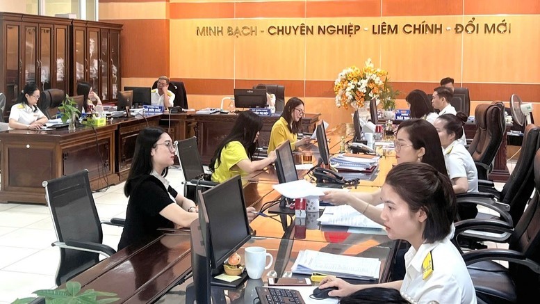 Thu nội địa tiếp tục đóng vai trò chủ lực. Ảnh: VGP/HT