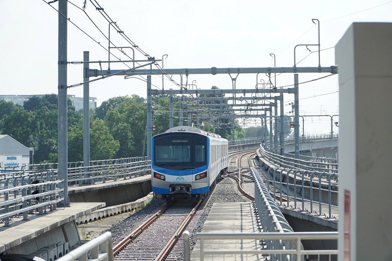 TP.HCM đang tăng tốc đầu tư các dự án metro để tăng kết nối giữa các khu vực sau sáp nhập - Ảnh: Lê Toàn