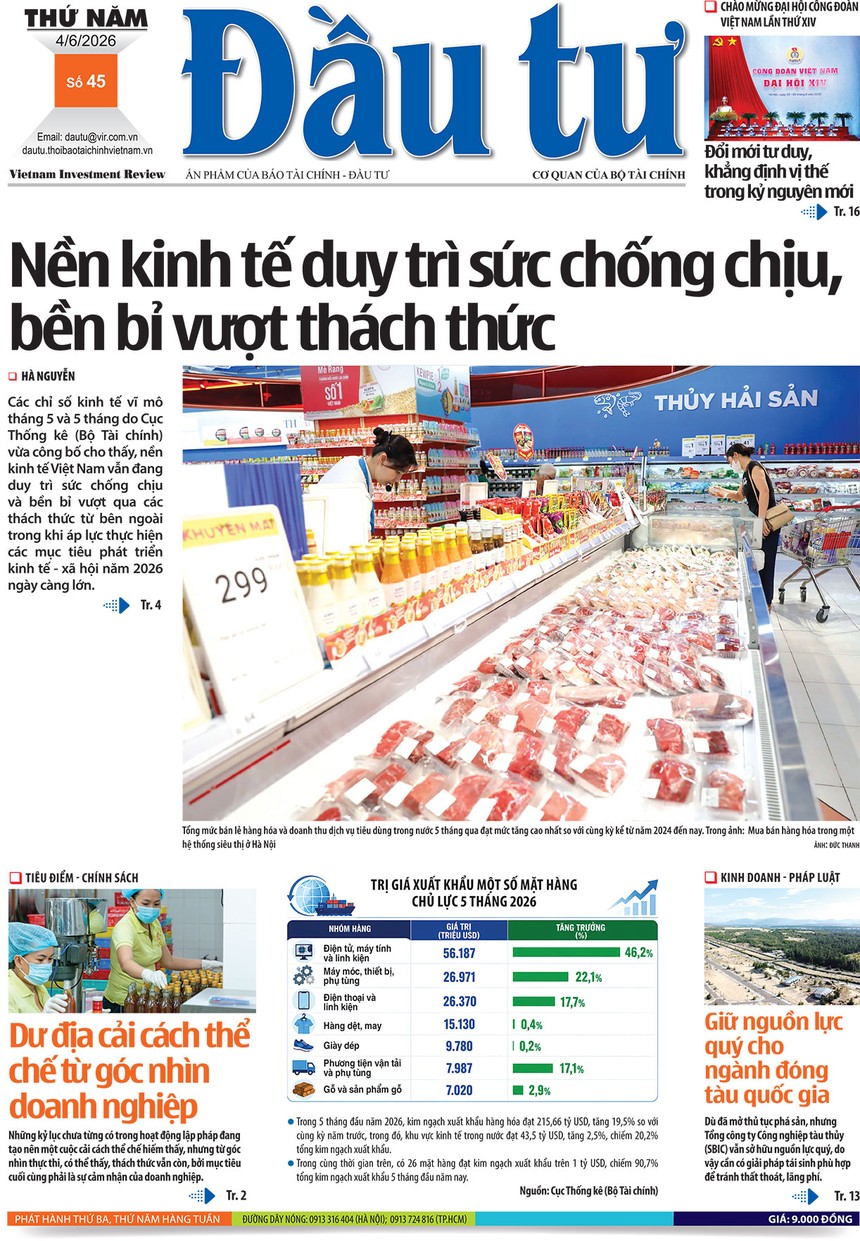 Báo Đầu tư số 45