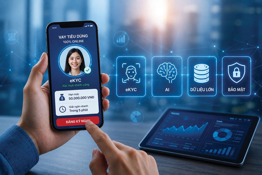 AI, eKYC và dữ liệu lớn trở thành nền tảng cạnh tranh mới của các công ty tài chính tiêu dùng