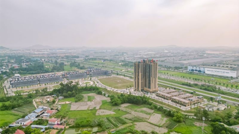 Homie City của TNG Land nằm tại trung tâm phát triển công nghiệp Phổ Yên, nơi tập trung hàng chục nghìn lao động và chuyên gia thuộc tổ hợp Samsung Electronics Việt Nam Thái Nguyên, tạo động lực cho phân khúc nhà ở xã hội tại Thái Nguyên.
