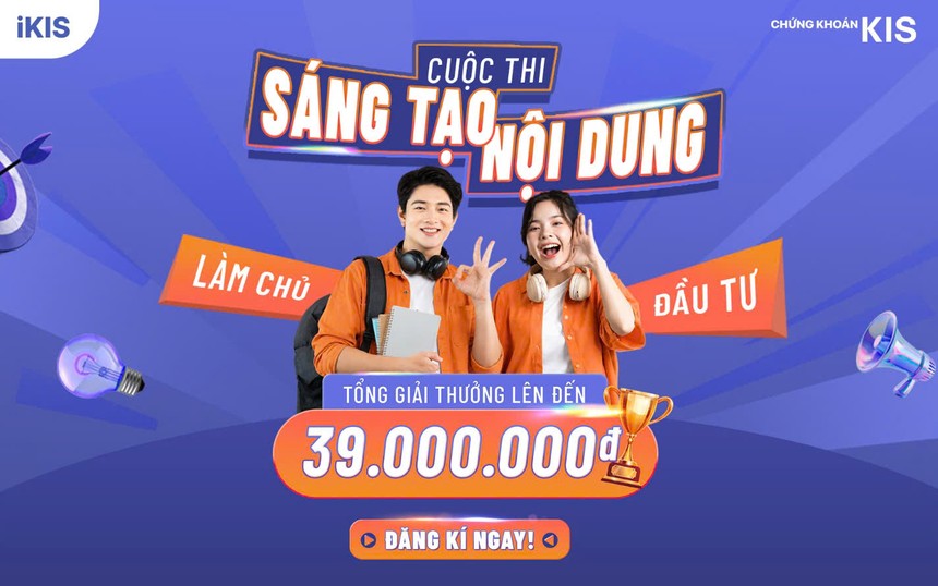 KIS tìm kiếm tài năng sáng tạo nội dung tài chính trong giới sinh viên