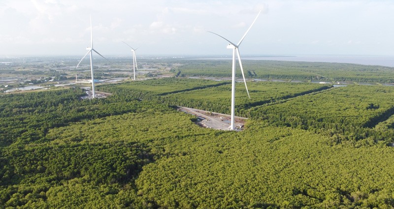 Đến nay, trên địa bàn TP. Cần Thơ đã có 9 nhà máy điện gió chính thức vận hành thương mại, đạt công suất 396 MW.