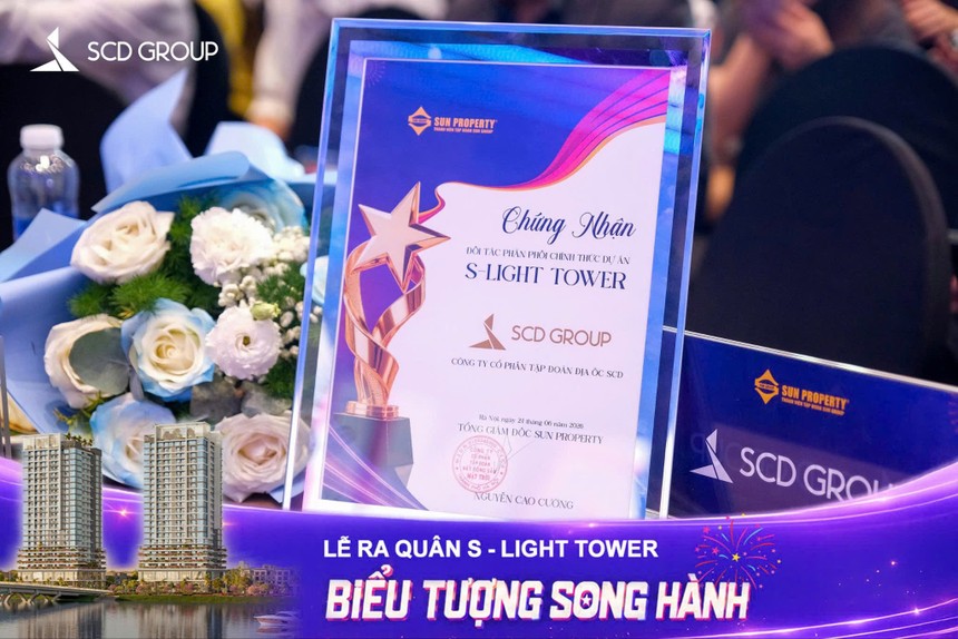 SCD Group chính thức trở thành đối tác phân phối chính thức dự án S-Light Tower của Sun Group 