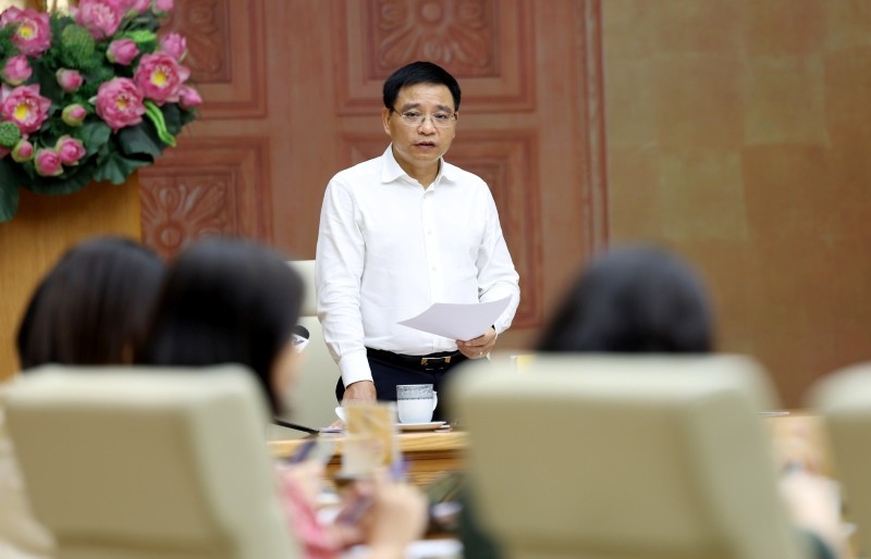 Phó Thủ tướng Nguyễn Văn Thắng chủ trì cuộc họp của Ban chỉ đạo điều hành giá - Ảnh: VGP.