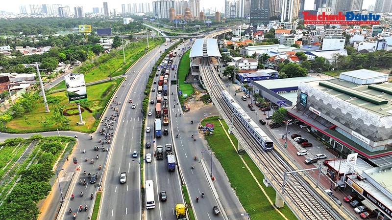 TP.HCM mới có duy nhất tuyến Metro Bến Thành - Suối Tiên. Ảnh: Lê Toàn 