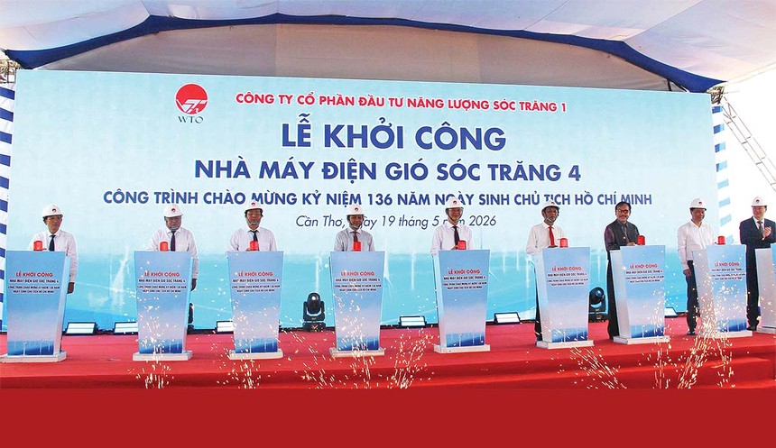 Lễ khởi công Dự án Nhà máy Điện gió Sóc Trăng 4 