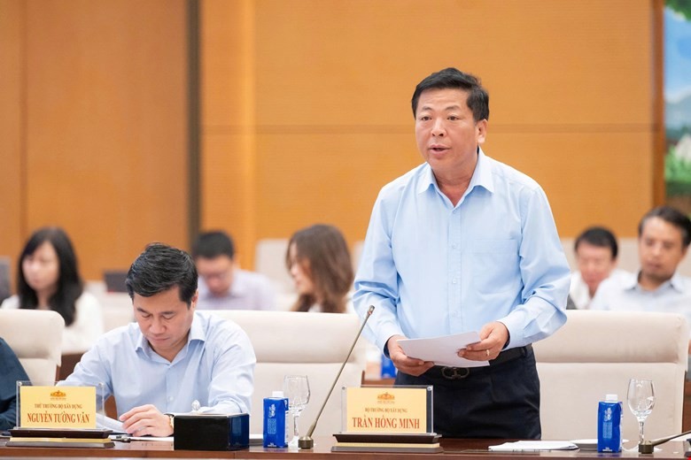 Bộ trưởng Bộ Xây dựng Trần Hồng Minh. 