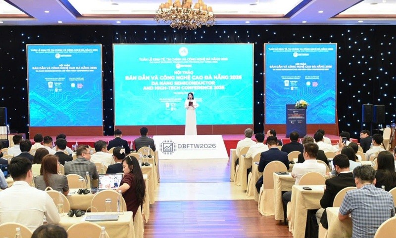 Hội thảo "Bán dẫn và Công nghệ cao Đà Nẵng 2026" được tổ chức vào chiều ngày 10/7.