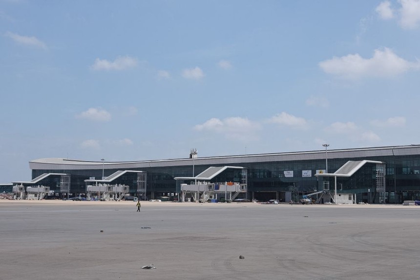 Nhà ga hàng khách Cảng hàng không quốc tế Long Thành. (Ảnh: ACV),