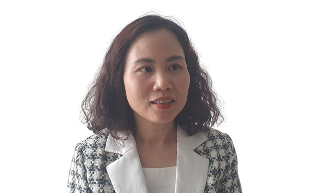 Bà Phí Hương Nga, Trưởng ban Ban Thống kê công nghiệp và xây dựng (Cục Thống kê, Bộ Tài chính) 