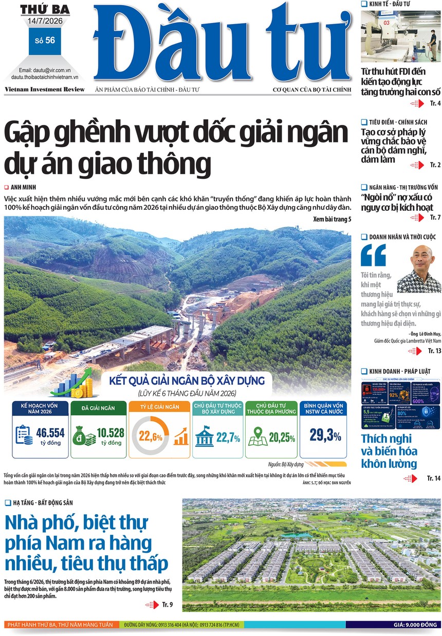 Báo Đầu tư số 56