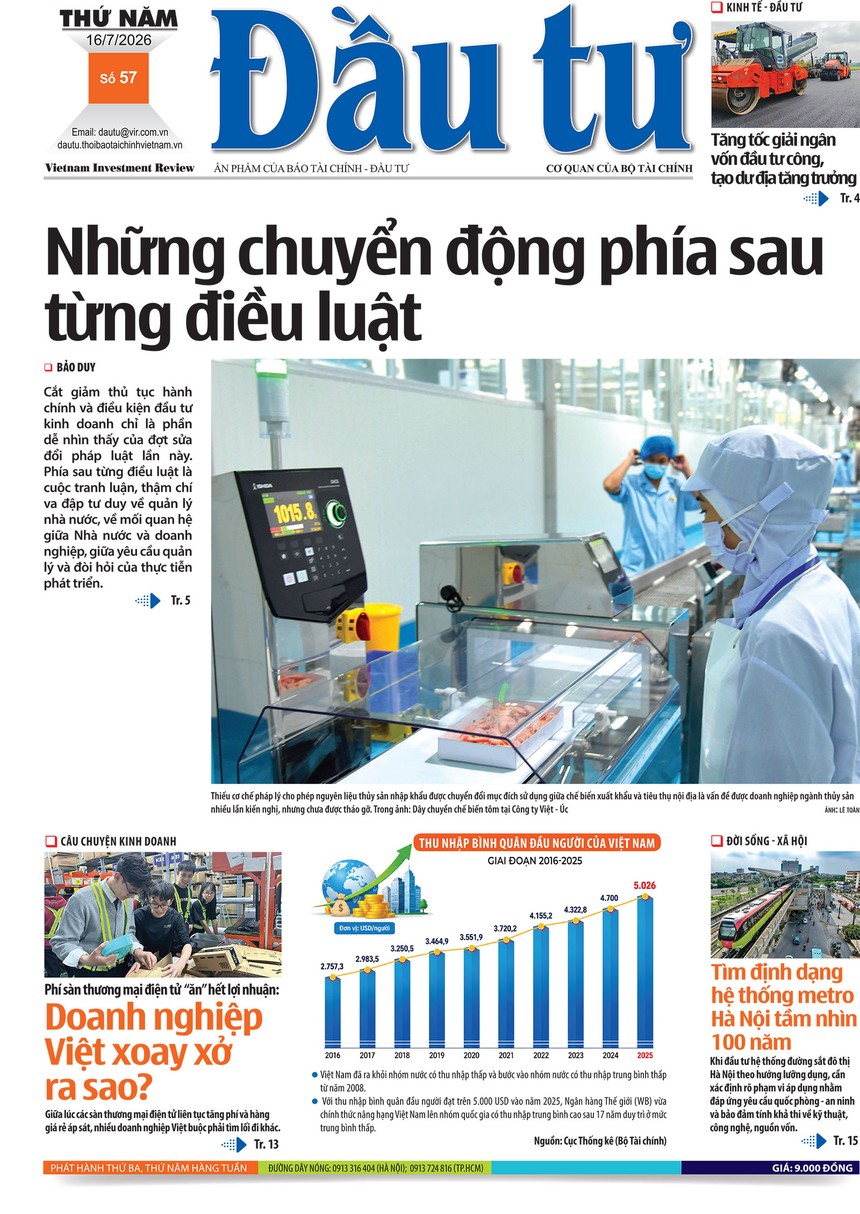 Báo Đầu tư số 57