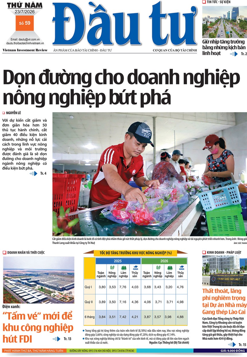 Báo Đầu tư số 59