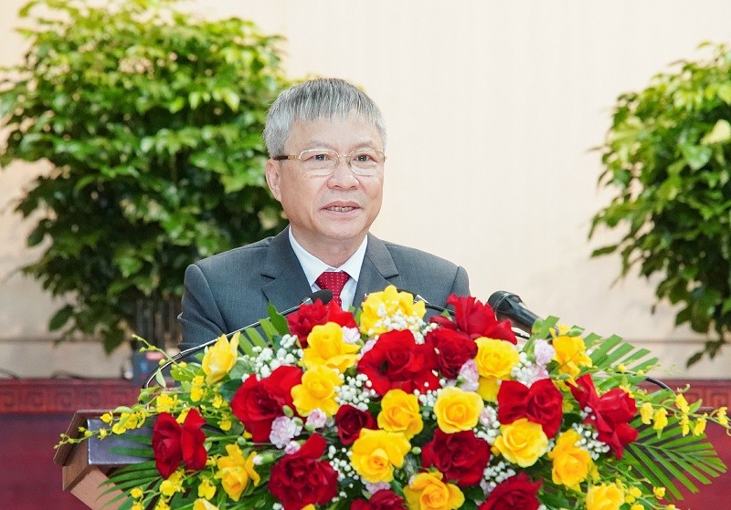 Ông Nguyễn Đức Dũng, Phó Bí thư Thành ủy, Chủ tịch HĐND TP. Đà Nẵng phát biểu khai mạc kỳ họp thứ 4, HĐND TP. Đà Nẵng khóa XI vào sáng 30/7. 