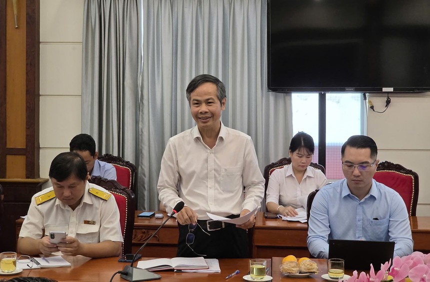 Ông Trịnh Xuân Đức, Phó tổng giám đốc Tập đoàn Becamex phát biểu tại hội nghị. Ảnh: TT