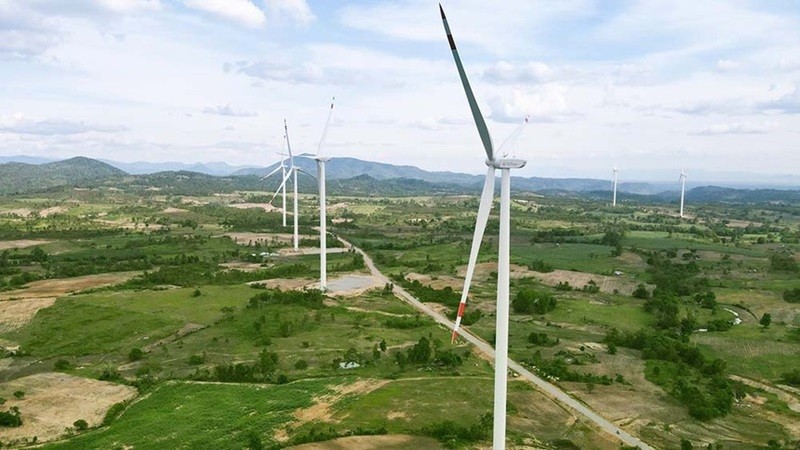 Dự án Nhà máy Điện gió Yang Trung, một trong hai dự án điện gió đã hoàn thành vào năm 2021, nhưng chưa được vận hành thương mại do gặp vướng mắc tại tỉnh Gia Lai.