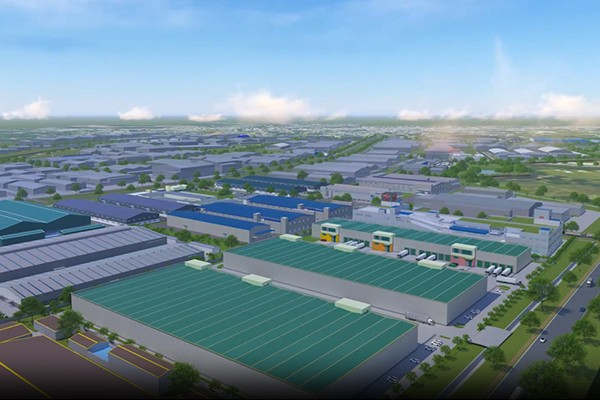  Phối cảnh một góc khu công nghệ cao Long Thành.