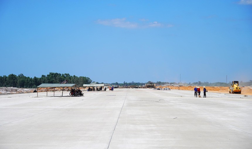 Dự án Cảng hàng không Quảng Trị. Ảnh: Trường Nhật 
