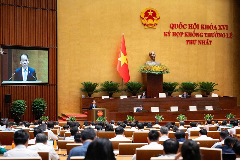 Quốc hội nghe tờ trình Dự án Luật Phát triển đô thị 