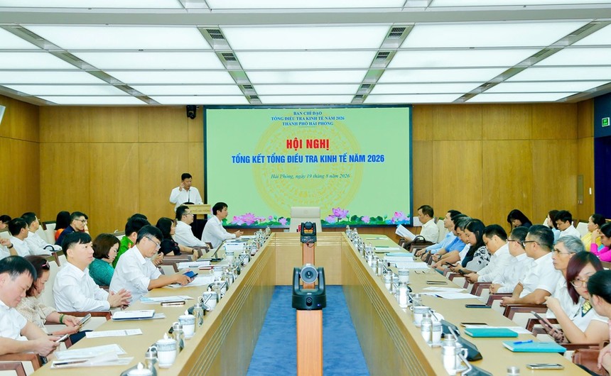 Hải Phòng hoàn thành tổng điều tra kinh tế năm 2026, xếp thứ 5 cả nước.