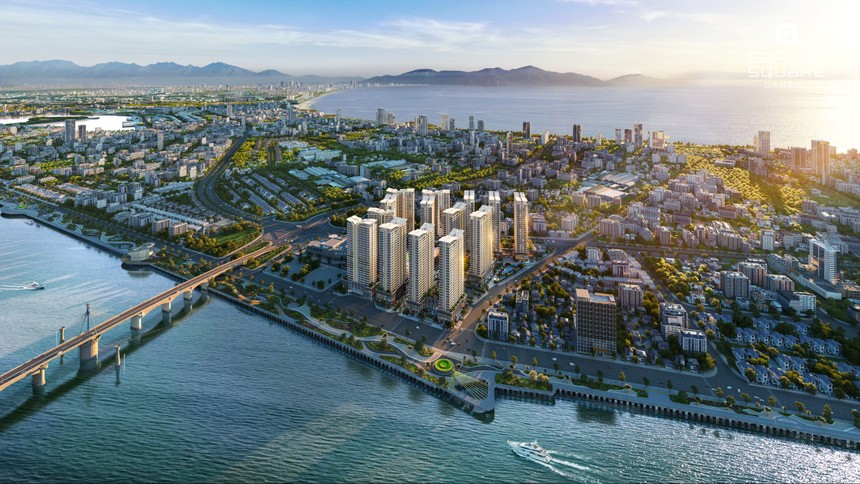 Với địa thế “kề sông, hướng biển” Capital Square mở ra trải nghiệm thị giác khác biệt, đồng thời khẳng định vị thế của chủ nhân.