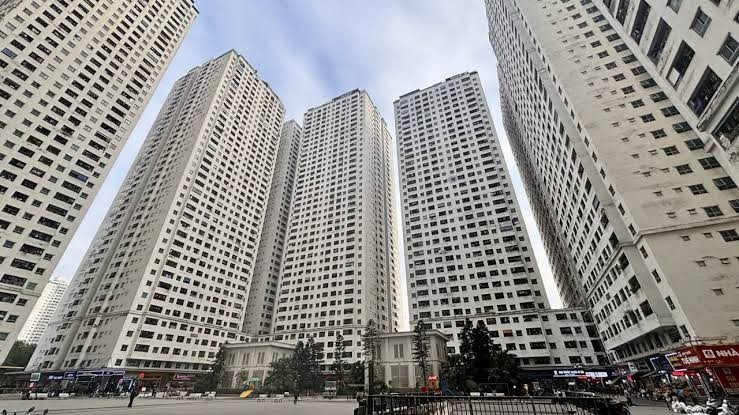 Giá chung cư tại Hà Nội trong quý II/2026 trung bình 123 triệu đồng/m².