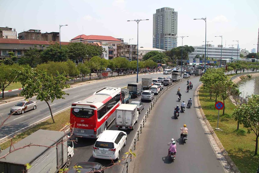 TP.HCM đầu tư gần 16.000 tỷ đồng xây dựng đường trục Đông - Tây (đường Võ Văn Kiệt) kéo dài từ Quốc lộ 1 đến ranh tỉnh Tây Ninh. Ảnh: TT 
